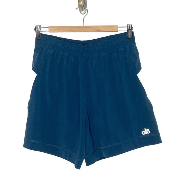 ALO Yoga Other - ALO CoolFit Lined Shorts Navy Blue Men’s Size M Running Gym Active Athletic
